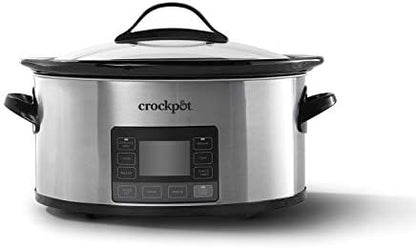 Crock-Pot MyTime 6 Quart Programmable Slow Cooker vykwqs