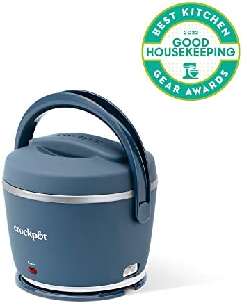 Crock-Pot Electric Lunch Box Food Warmer 20oz – Faded Blue mmxmzz