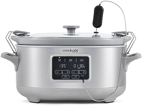Crock-Pot 7 Quart Programmable Cook & Carry Slow Cooker 5uf8f2