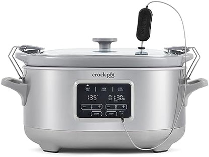Crock-Pot 7 Quart Programmable Cook & Carry Slow Cooker 5uf8f2