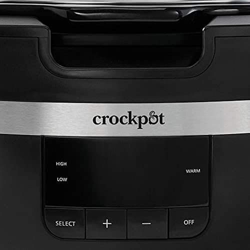 Crock-Pot Thermoshield 6 Quart Slow Cooker with Carry Handles wnh7bm
