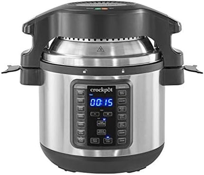 Crock-Pot Express Crisp 8 Quart 10-in-1 Pressure Cooker 85fun9