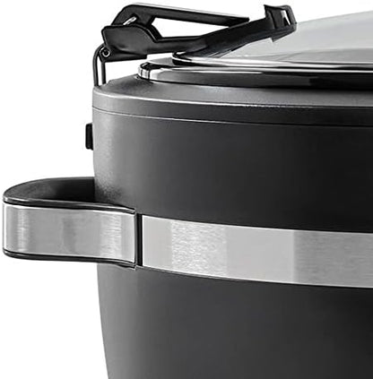 Crock-Pot Thermoshield 6 Quart Slow Cooker with Carry Handles wnh7bm