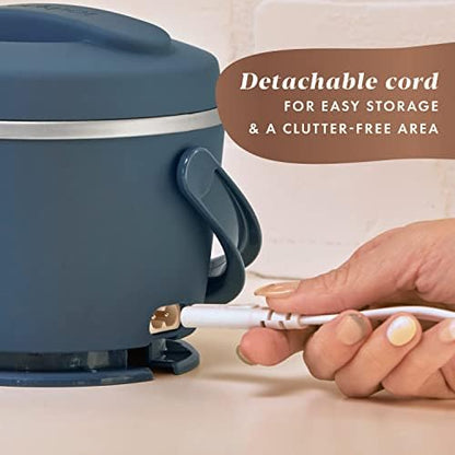 Crock-Pot Electric Lunch Box Food Warmer 20oz – Faded Blue mmxmzz