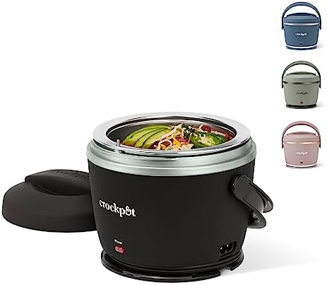 Crock-Pot Electric Lunch Box Food Warmer 20oz – Black mza8z6