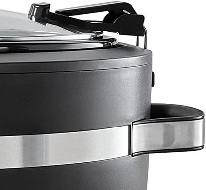 Crock-Pot Thermoshield 6 Quart Slow Cooker with Carry Handles wnh7bm
