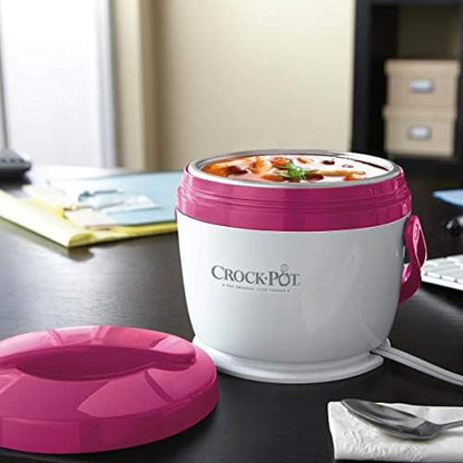 Crock-Pot Lunch Crock Portable Food Warmer 20oz – Pink sazb5d