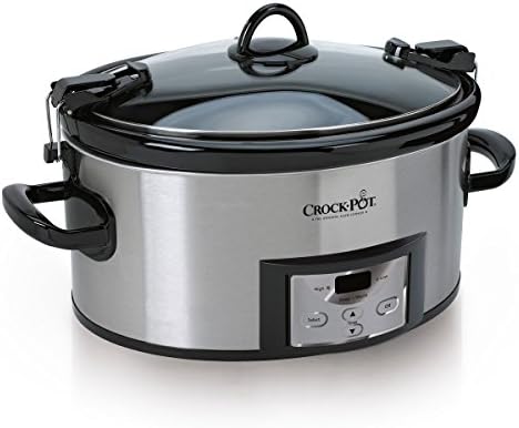 Crock-Pot Cook & Carry 6 Quart Programmable Slow Cooker z3npyq