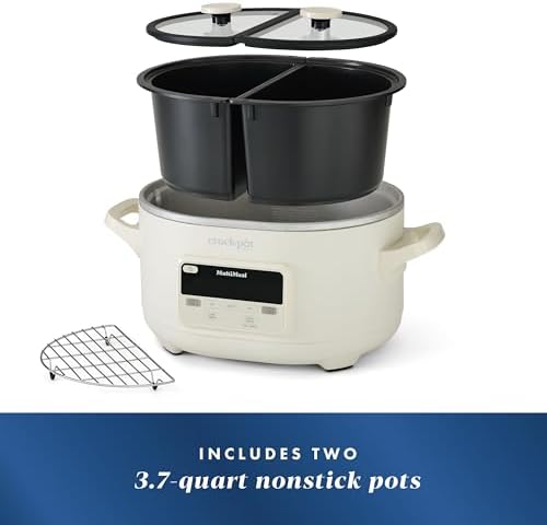 Crock-Pot MultiMeal Multicooker with Programmable Slow Cooker fdxcj2