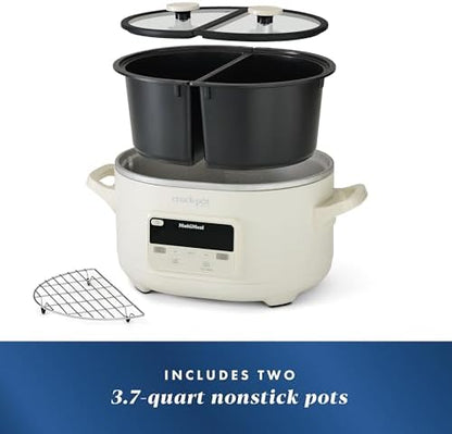 Crock-Pot MultiMeal Multicooker with Programmable Slow Cooker fdxcj2