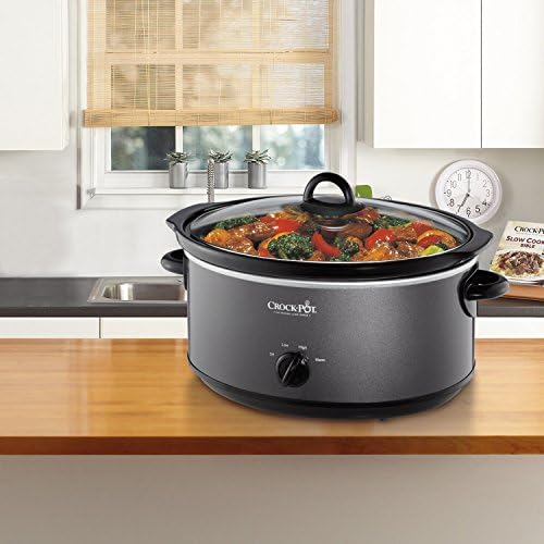 Crock-Pot 7 Quart Slow Cooker – Charcoal 8tcz2d
