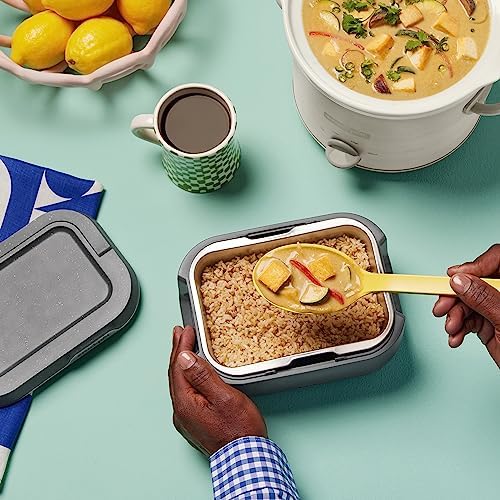 Crock-Pot Portable Electric Lunch Box Food Warmer 28oz bjkdzt
