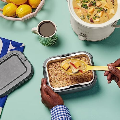 Crock-Pot Portable Electric Lunch Box Food Warmer 28oz bjkdzt