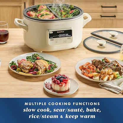Crock-Pot MultiMeal Multicooker with Programmable Slow Cooker fdxcj2