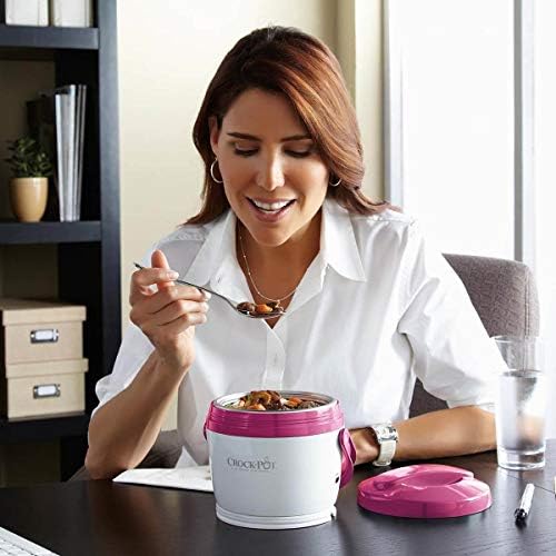 Crock-Pot Lunch Crock Portable Food Warmer 20oz – Pink sazb5d