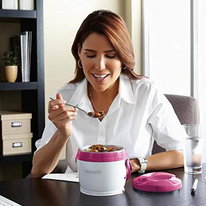 Crock-Pot Lunch Crock Portable Food Warmer 20oz – Pink sazb5d