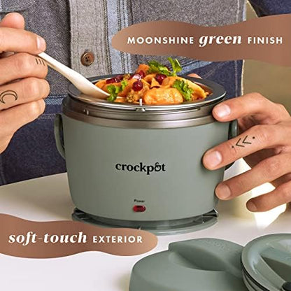 Crock-Pot Portable Electric Lunch Box Food Warmer – Green mdvkhm