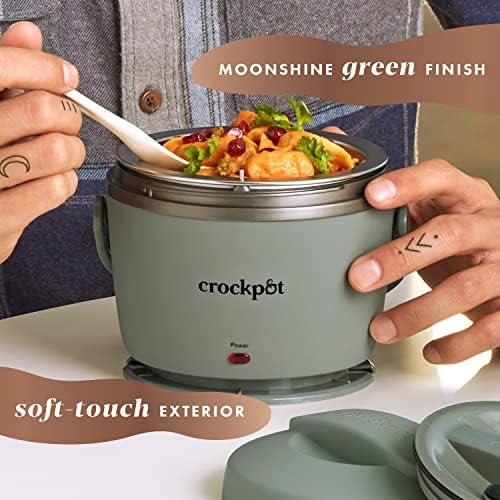 Crock-Pot Portable Electric Lunch Box Food Warmer – Green mdvkhm
