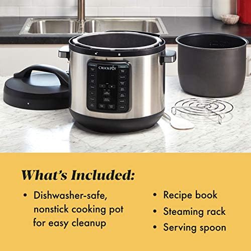 Crock-Pot 8 Quart Express Crock Multi-Use Pressure Cooker usq8np