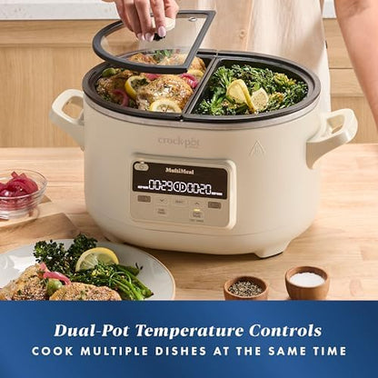 Crock-Pot MultiMeal Multicooker with Programmable Slow Cooker fdxcj2