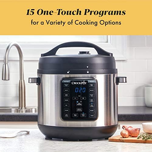 Crock-Pot 8 Quart Express Crock Multi-Use Pressure Cooker usq8np