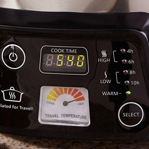 Crock-Pot Cook & Carry 6 Quart Programmable Slow Cooker z3npyq