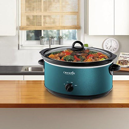 Crock-Pot 7 Quart Manual Slow Cooker – Turquoise vvc7f3