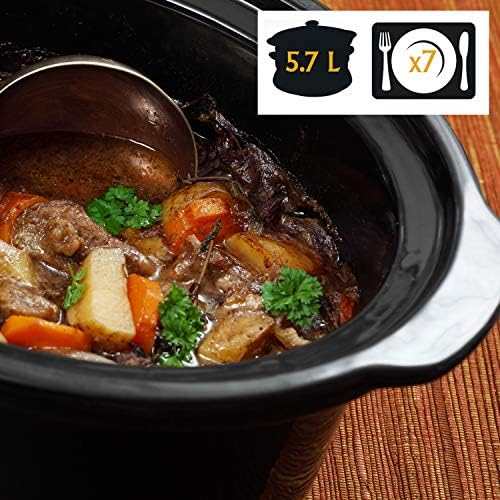Crock-Pot Cook & Carry 6 Quart Portable Slow Cooker dak3pk