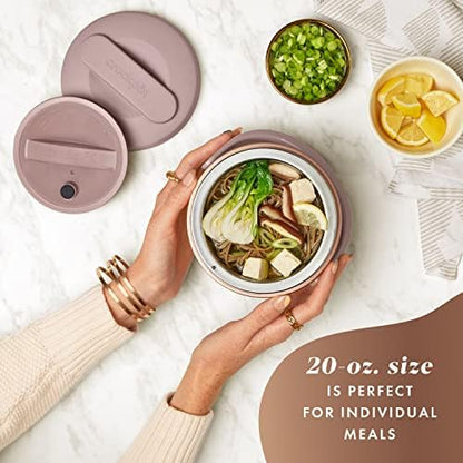 Crock-Pot Electric Lunch Box Food Warmer 20oz – Blush Pink qeunh2