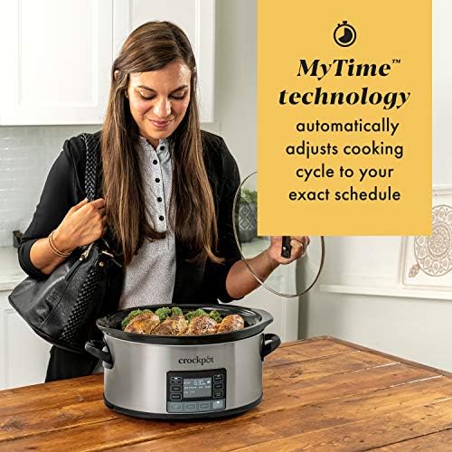 Crock-Pot MyTime 6 Quart Programmable Slow Cooker vykwqs