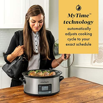 Crock-Pot MyTime 6 Quart Programmable Slow Cooker vykwqs