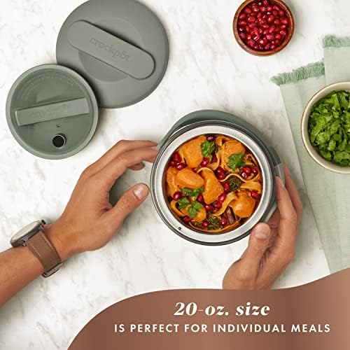 Crock-Pot Portable Electric Lunch Box Food Warmer – Green mdvkhm