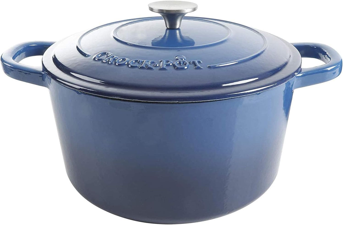 Crock-Pot 3 Quart Enameled Cast Iron Dutch Oven – Aqua sb2ws6