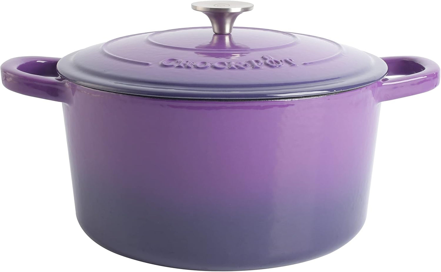 Crock-Pot 3 Quart Enameled Cast Iron Dutch Oven – Aqua sb2ws6