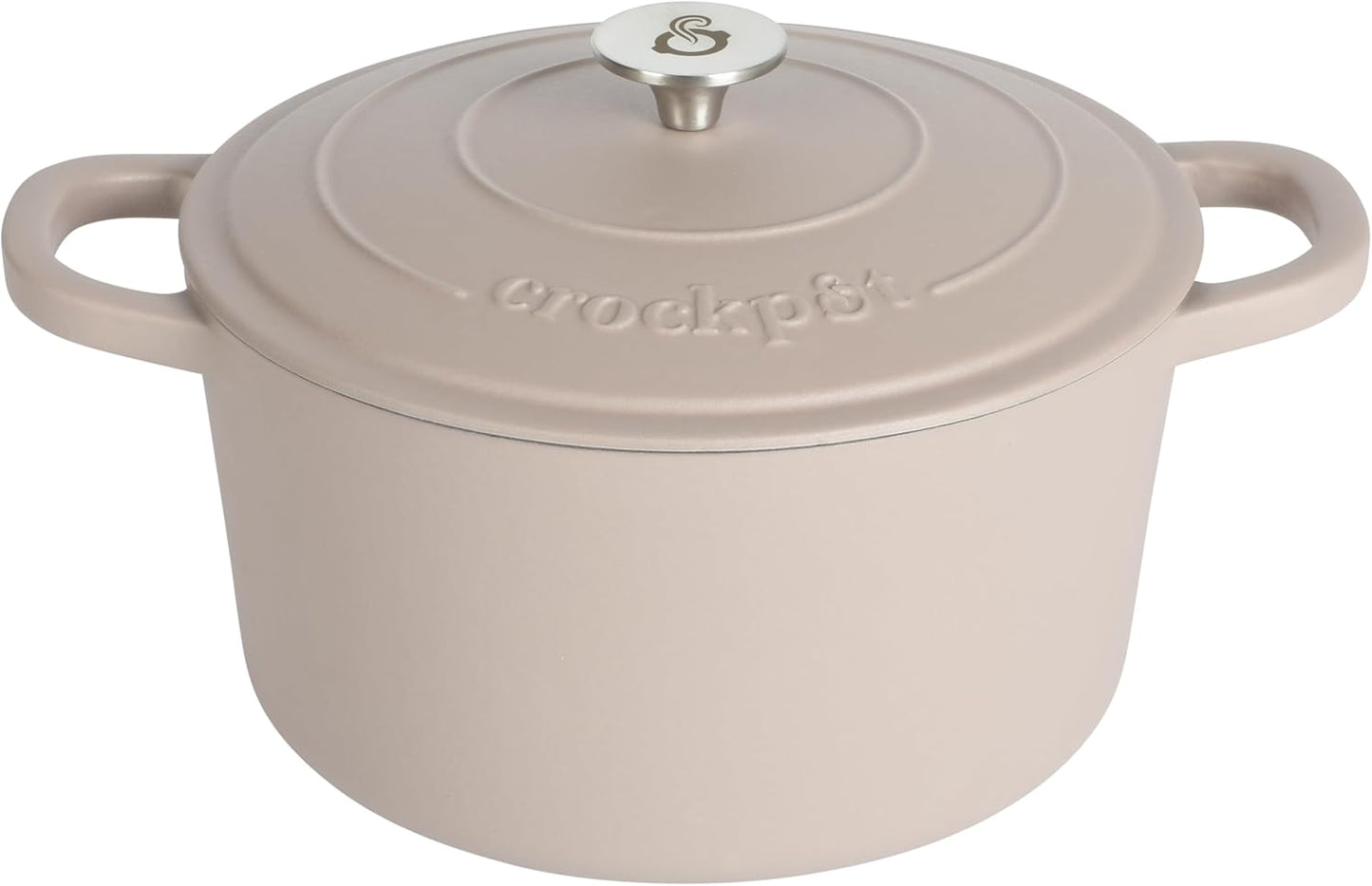 Crock-Pot 3 Quart Enameled Cast Iron Dutch Oven – Aqua sb2ws6