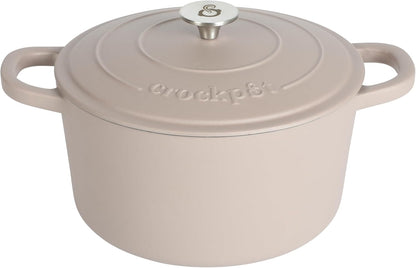 Crock-Pot 3 Quart Enameled Cast Iron Dutch Oven – Aqua sb2ws6