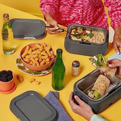Crock-Pot Portable Electric Lunch Box Food Warmer 28oz bjkdzt