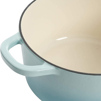 Crock-Pot 3 Quart Enameled Cast Iron Dutch Oven – Aqua sb2ws6