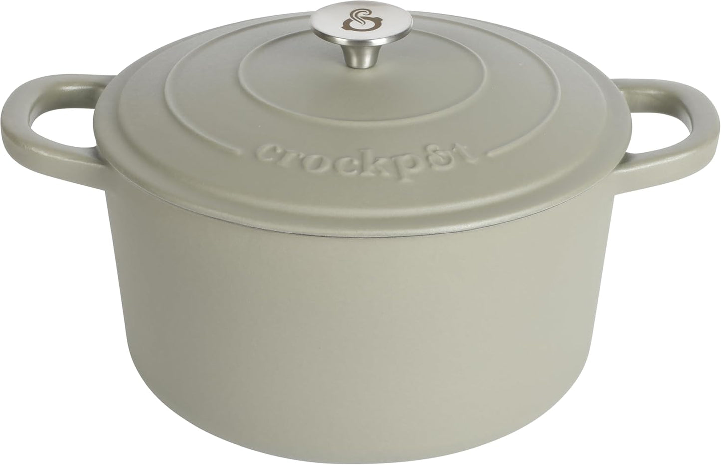 Crock-Pot 3 Quart Enameled Cast Iron Dutch Oven – Aqua sb2ws6