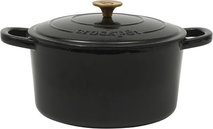 Crock-Pot 3 Quart Enameled Cast Iron Dutch Oven – Aqua sb2ws6