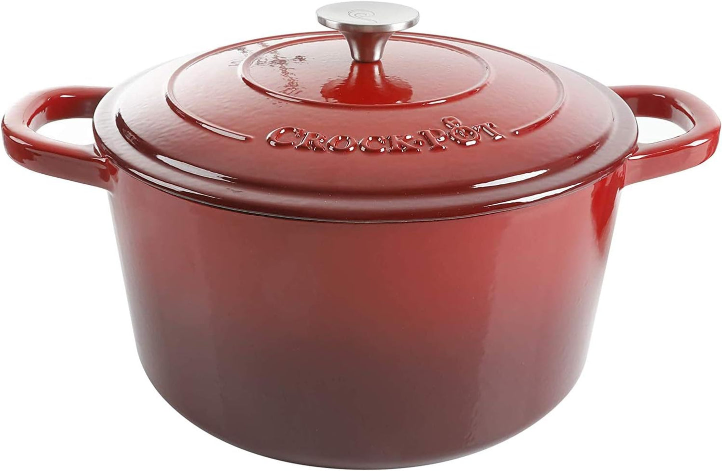 Crock-Pot 3 Quart Enameled Cast Iron Dutch Oven – Aqua sb2ws6