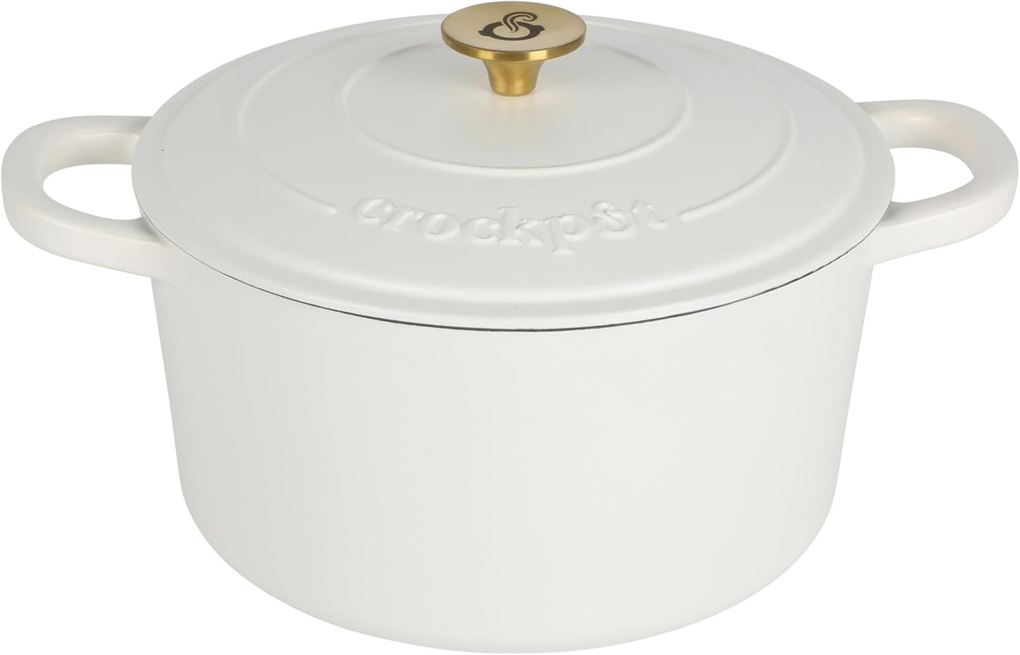 Crock-Pot 3 Quart Enameled Cast Iron Dutch Oven – Aqua sb2ws6