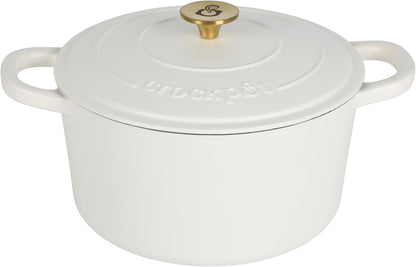 Crock-Pot 3 Quart Enameled Cast Iron Dutch Oven – Aqua sb2ws6