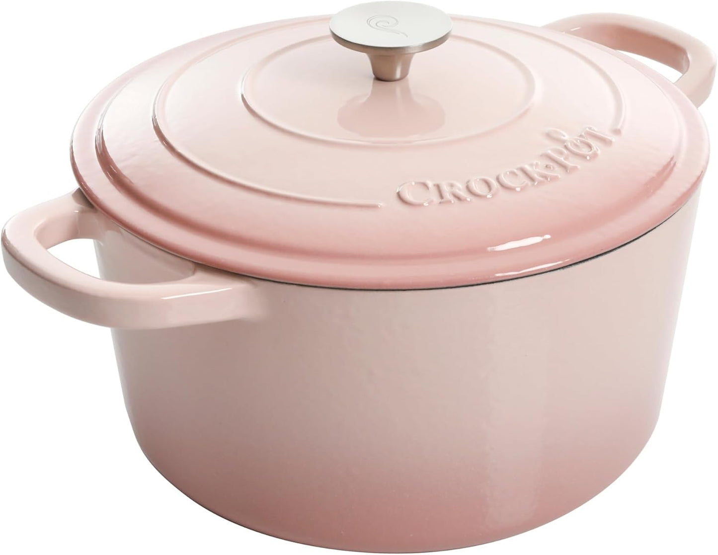 Crock-Pot 3 Quart Enameled Cast Iron Dutch Oven – Aqua sb2ws6